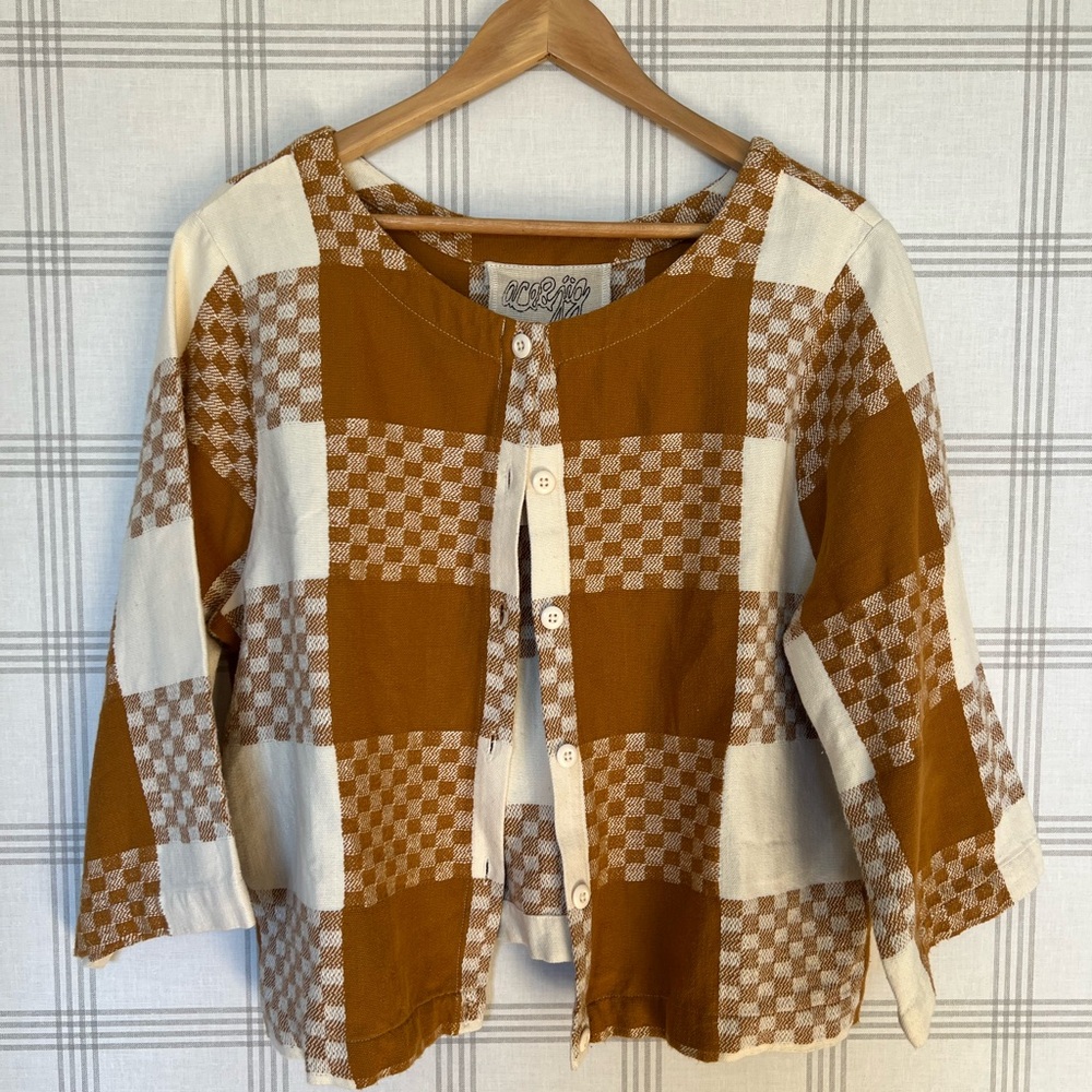 Ace & Jig Reversible Top in Clove